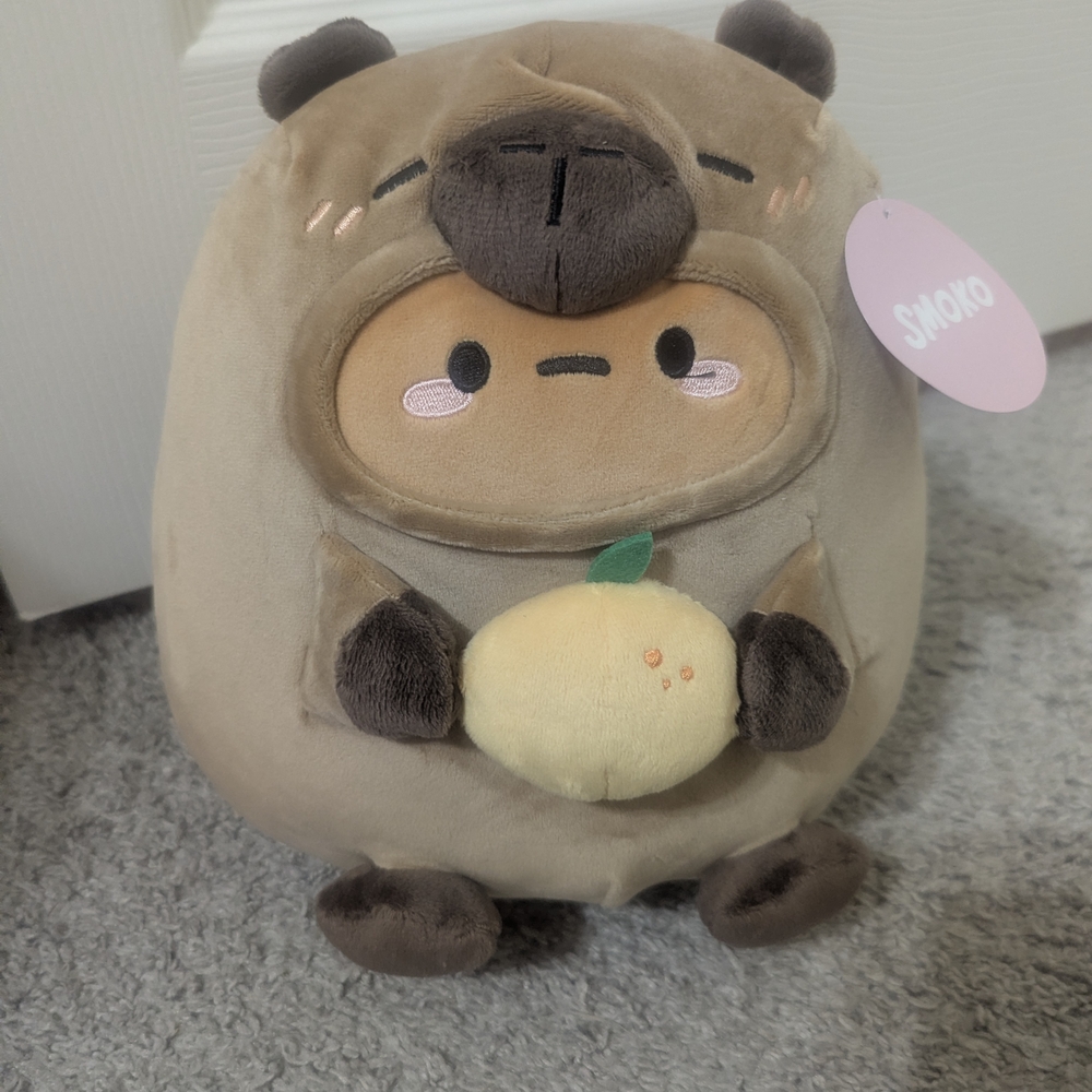 Smoko Tayto Capybara Plush NWT